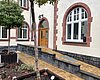 Innenhof mit Zugang zum Eingangsbereich