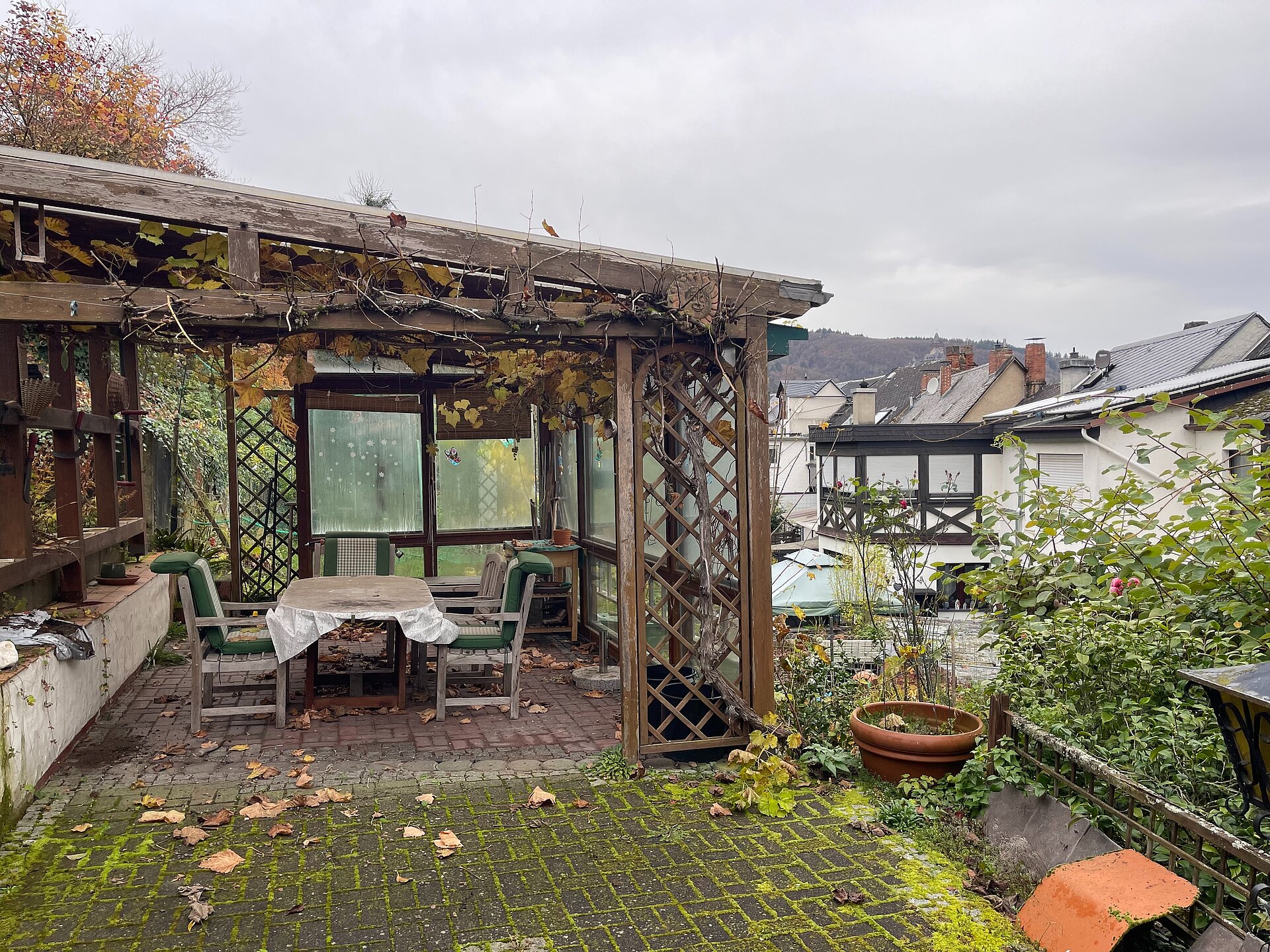 Überdachter Freisitz