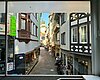 Ausblick in Richtung Marktplatz aus dem 1. OG