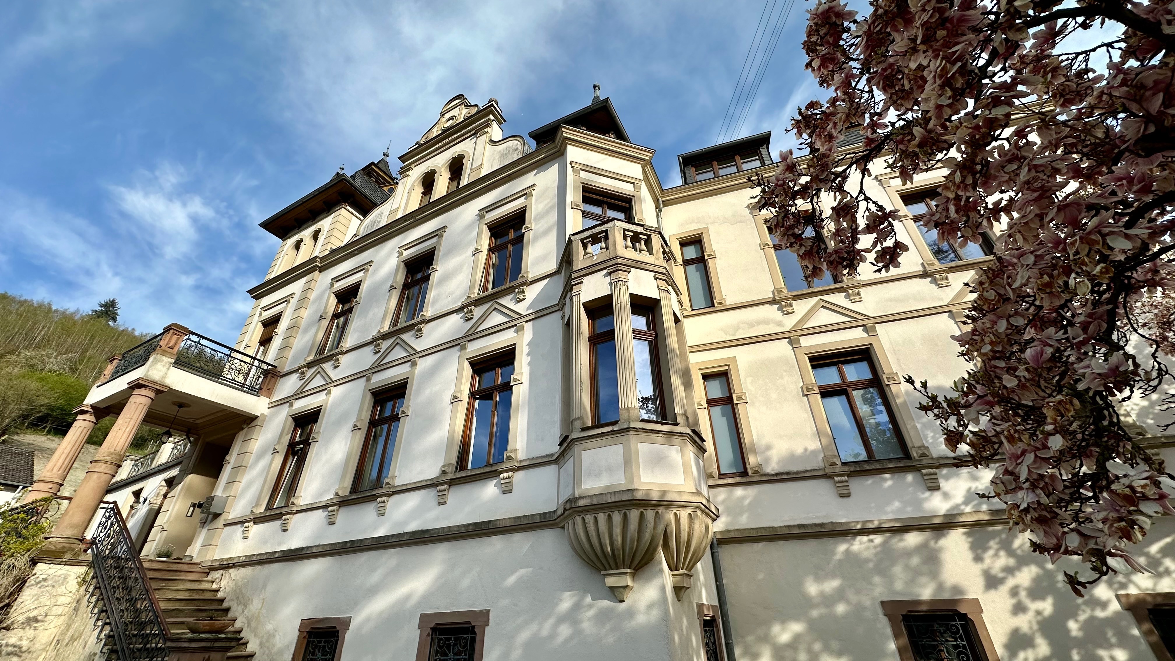 Ansicht Villa - erbaut 1986